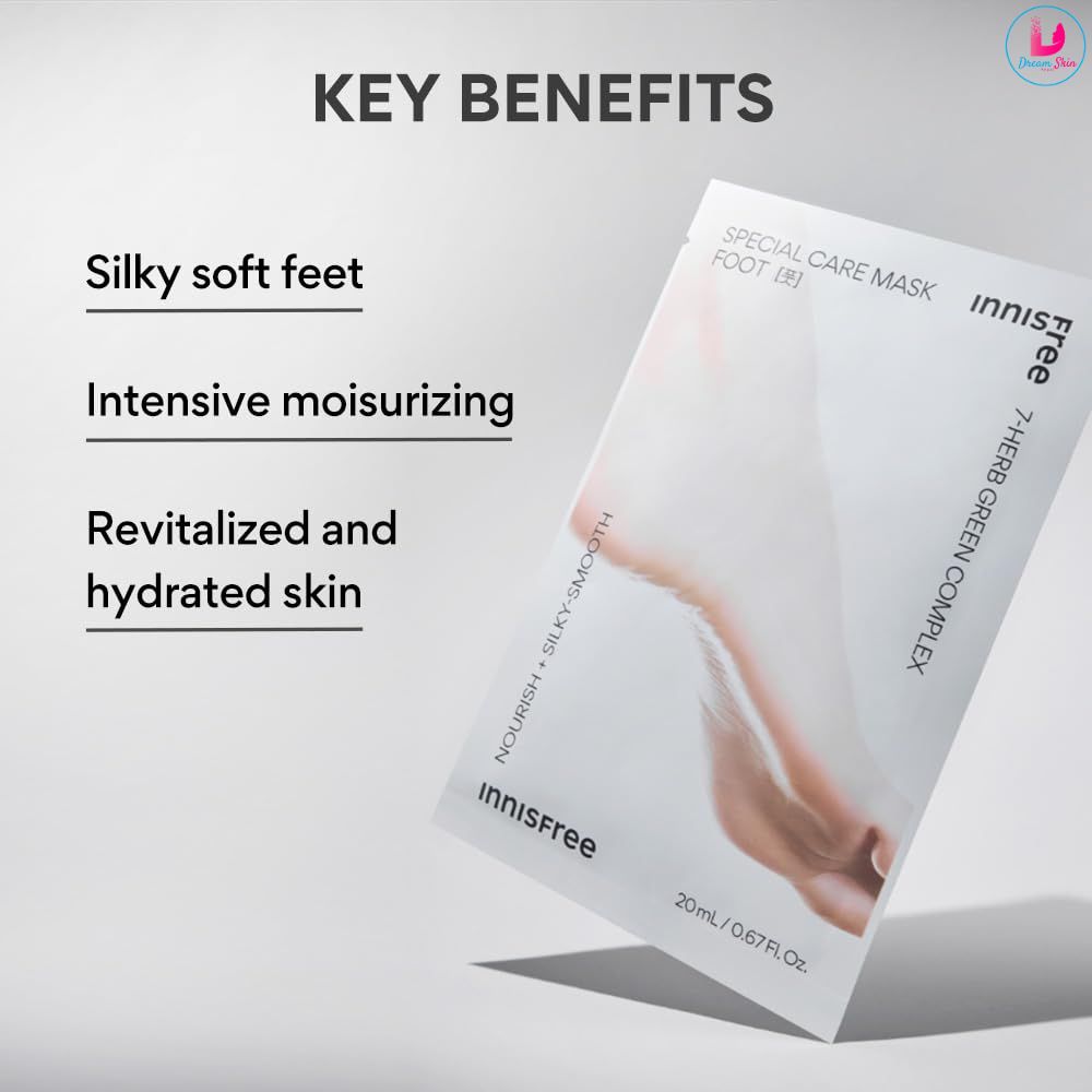 Innisfree Special Care Mask Foot 20ml x1 pair